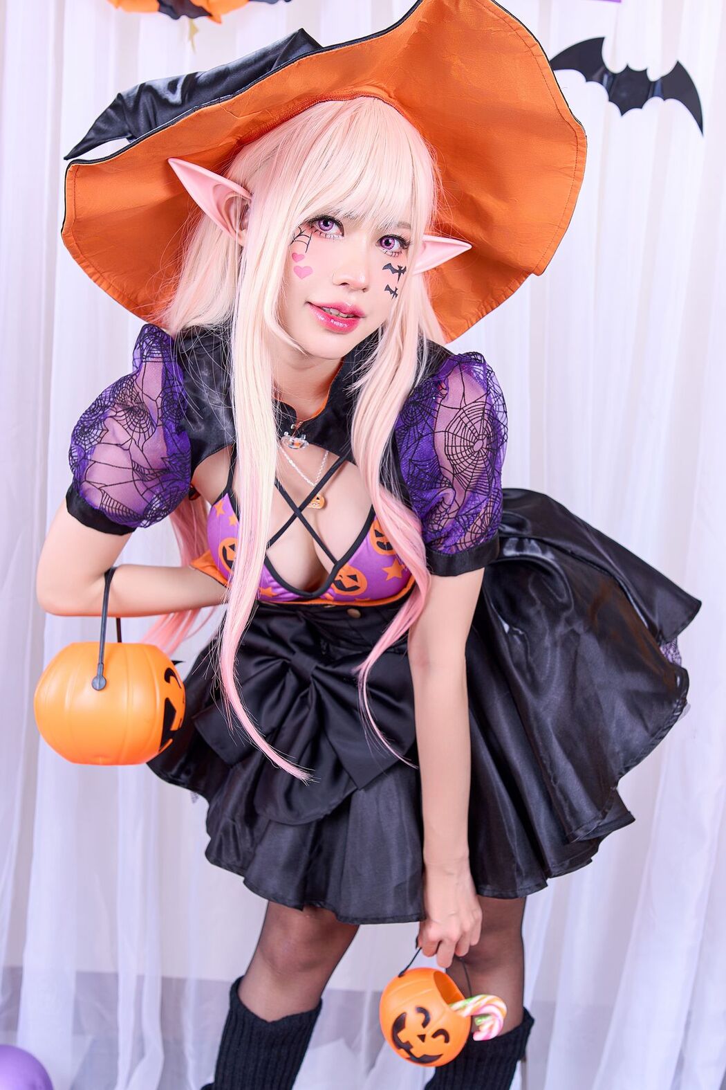 Coser@PingPing – Marin Kitagawa Halloween (45P)