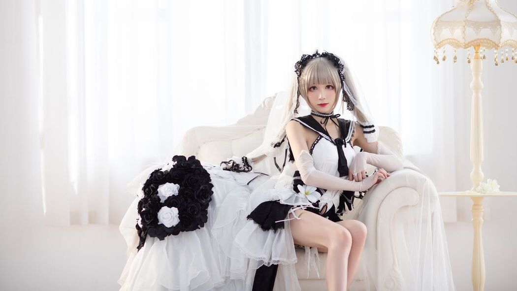 Coser@Tomoyo酱 – 碧蓝 可畏礼服 (28P)