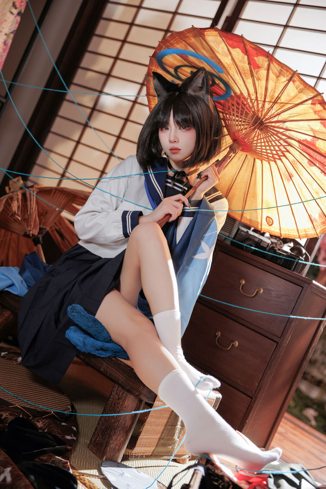 Coser@纸悦Etsu_ko – 桔梗毛线团 (26P)