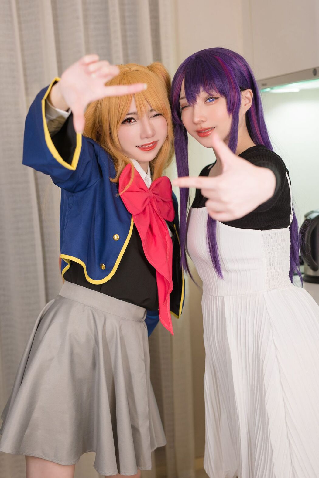 Coser@Sayo Momo And Sally多啦雪 Sally Dorasnow – Ruby And Ai (37P)