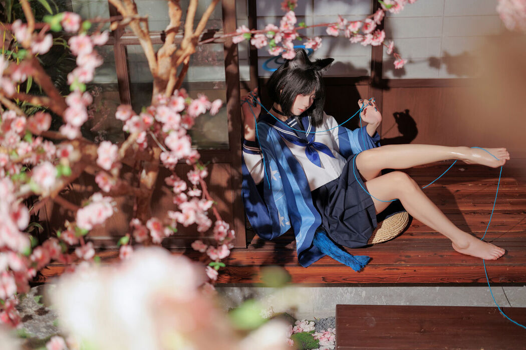 Coser@纸悦Etsu_ko – 桔梗毛线团 (26P)