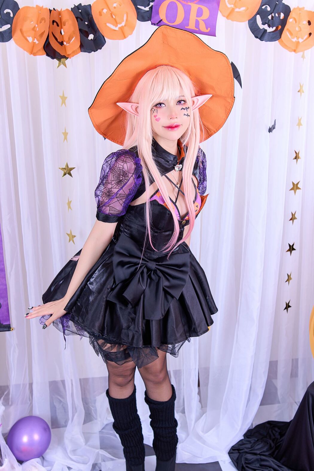 Coser@PingPing – Marin Kitagawa Halloween (45P)