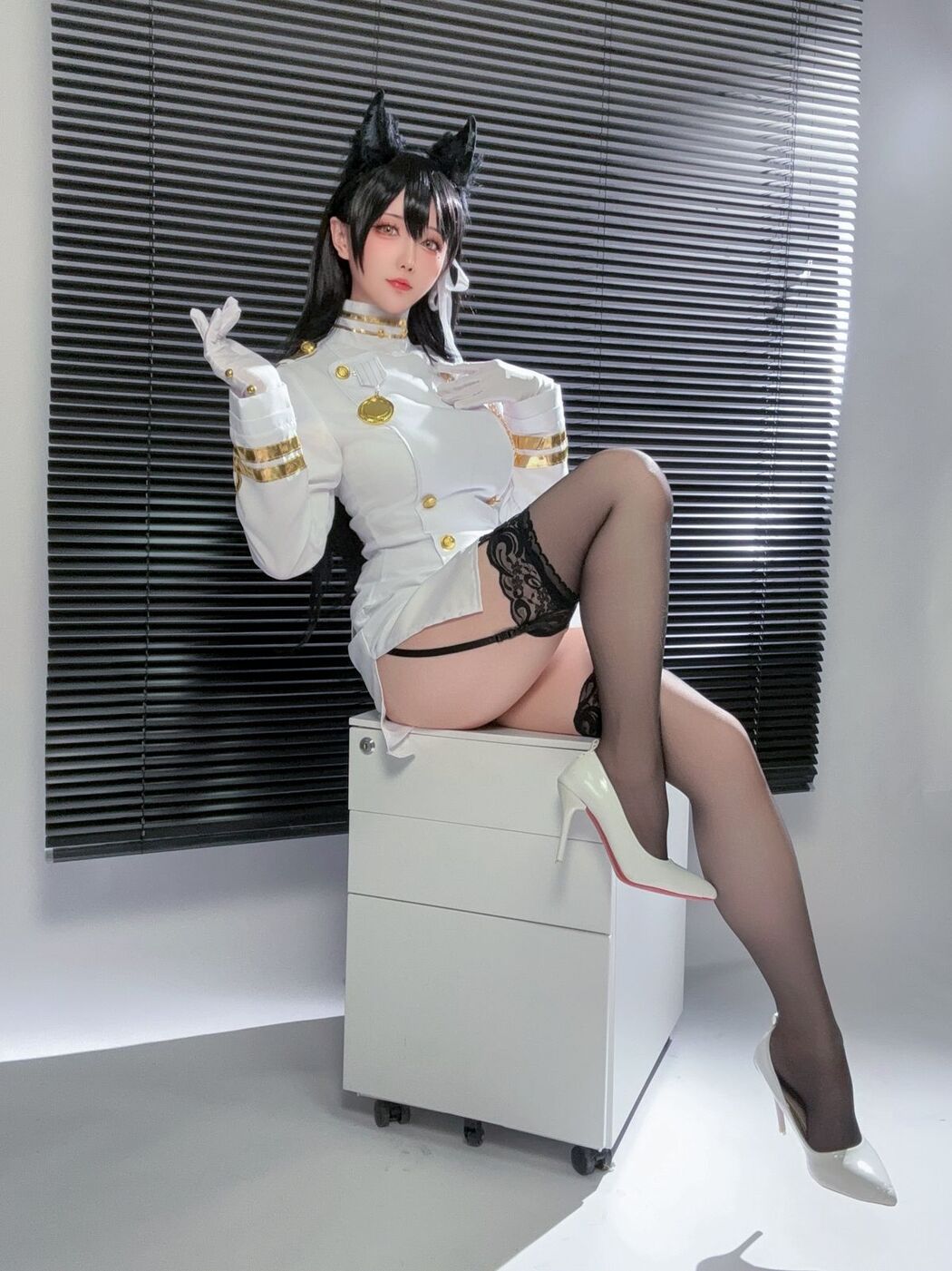 Coser@星之迟迟Hoshilily &#8211; 2025年02月计划A 碧蓝航线爱宕 (39P)
