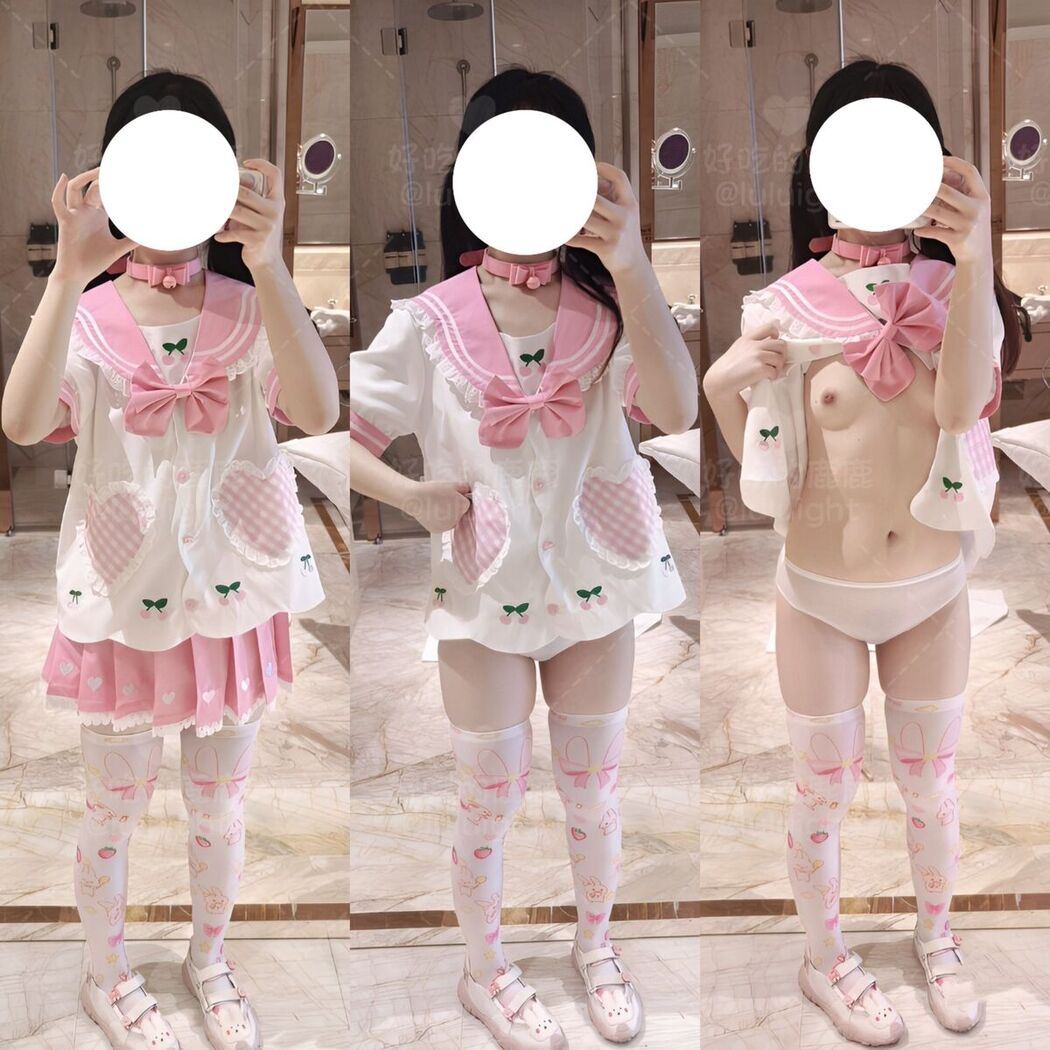 Coser@好吃的鹿鹿 And luluight – 顶级Cos白虎萝莉 私拍福利 Part05 (61P)