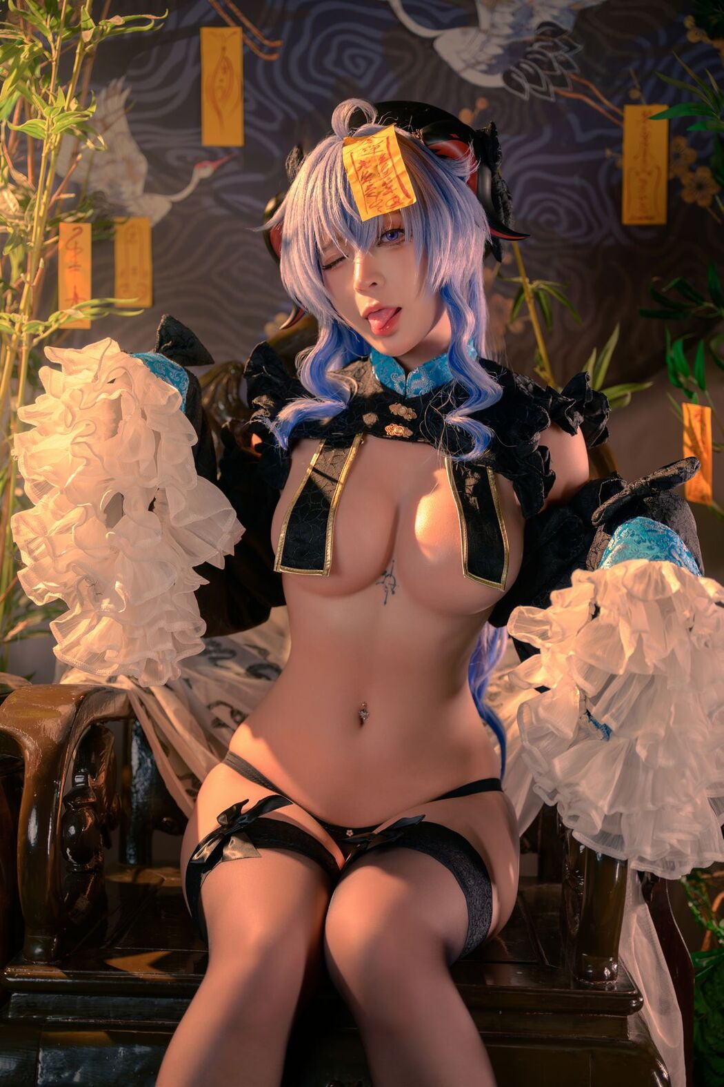 Coser@UmekoJ – Ganyu Jiangshi (79P – 11V)