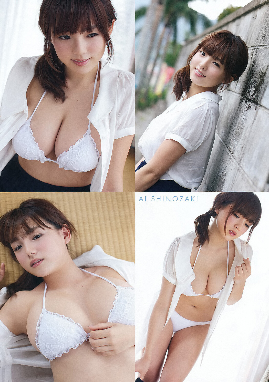 Ai Shinozaki 篠崎愛, Young Animal 2012 No.10 (ヤングアニマル 2012年10号)