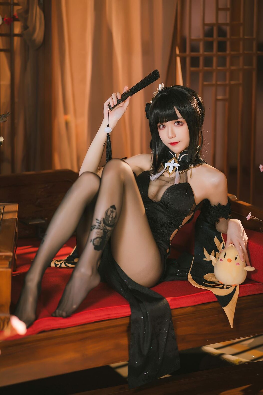 Coser@Tomoyo酱 – 碧蓝航线 镇海旗袍 (28P)