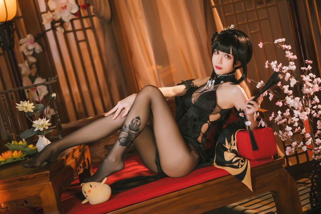Coser@Tomoyo酱 – 碧蓝航线 镇海旗袍 (28P)