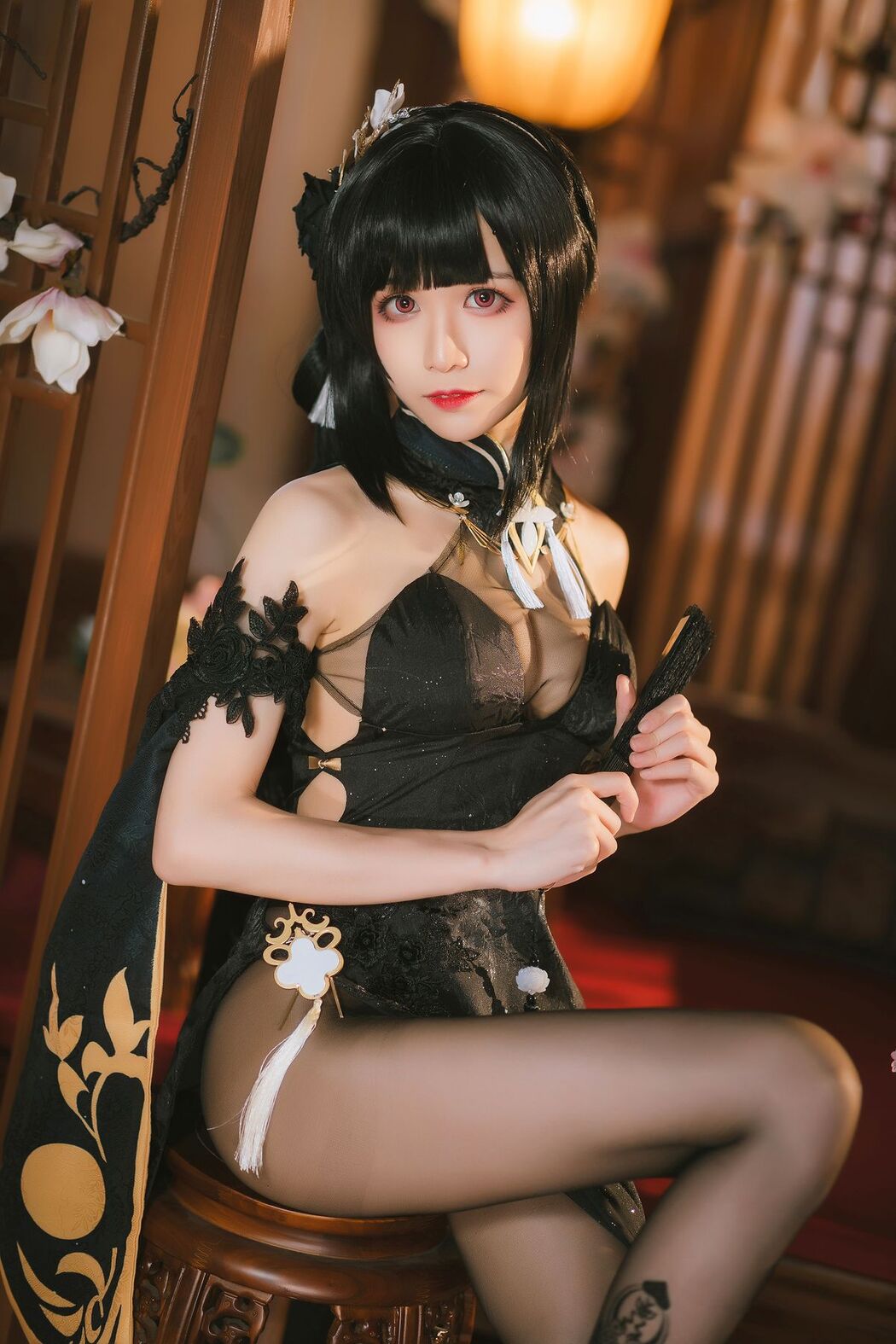 Coser@Tomoyo酱 – 碧蓝航线 镇海旗袍 (28P)