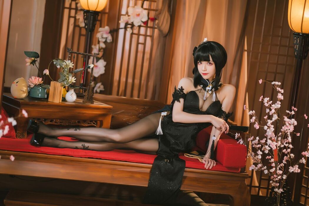 Coser@Tomoyo酱 – 碧蓝航线 镇海旗袍 (28P)