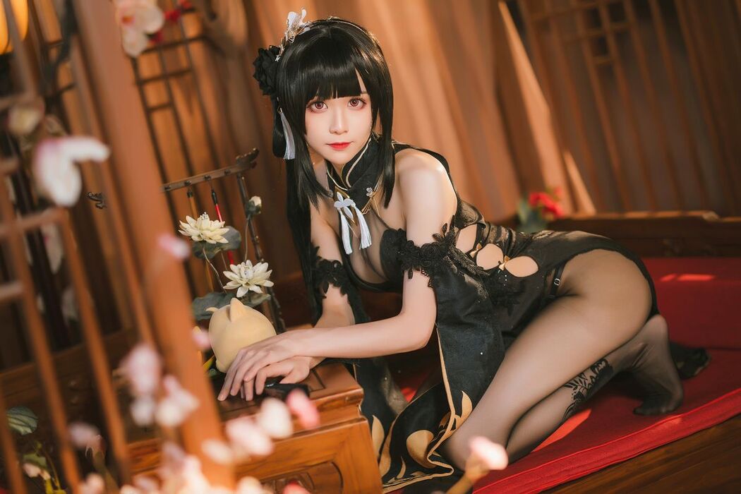 Coser@Tomoyo酱 – 碧蓝航线 镇海旗袍 (28P)