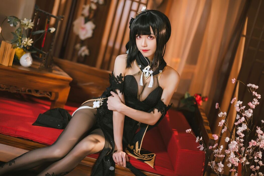 Coser@Tomoyo酱 – 碧蓝航线 镇海旗袍 (28P)