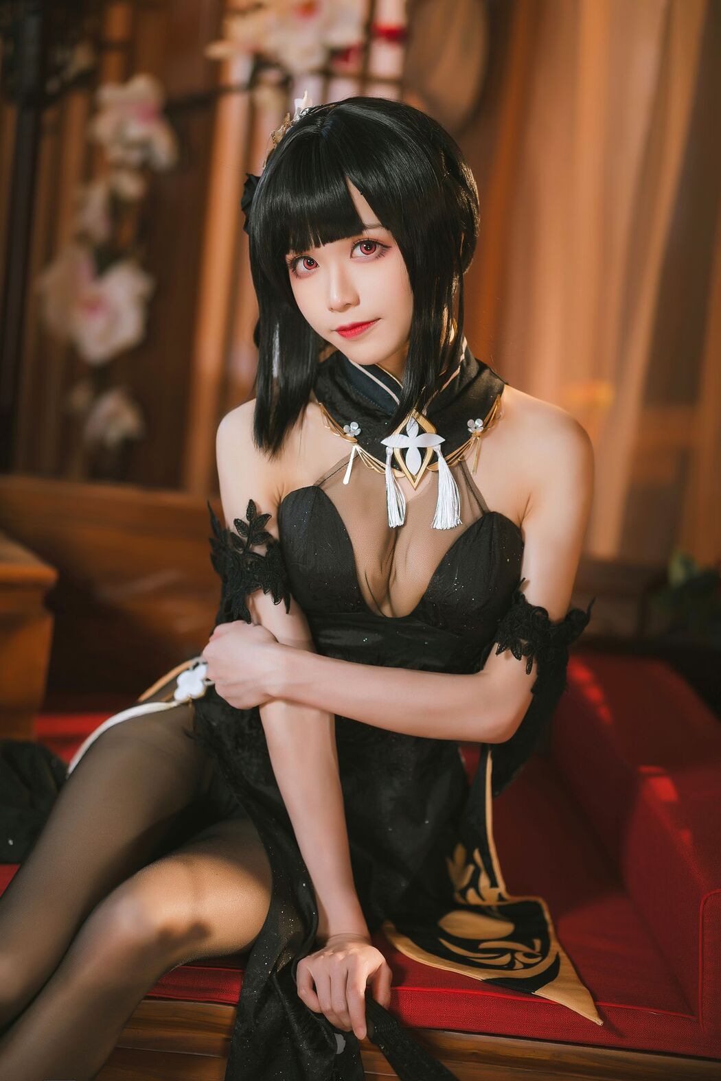 Coser@Tomoyo酱 – 碧蓝航线 镇海旗袍 (28P)