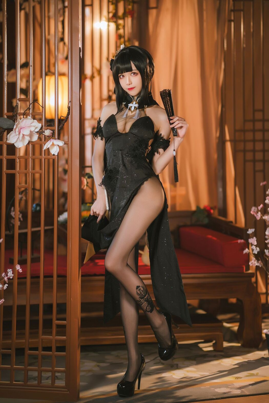 Coser@Tomoyo酱 – 碧蓝航线 镇海旗袍 (28P)