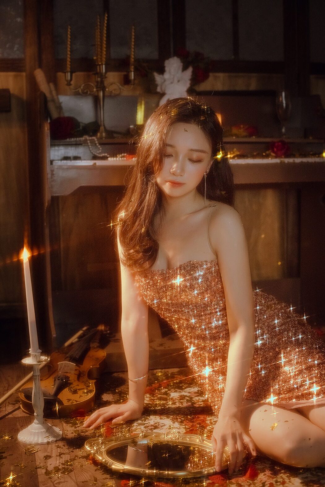 YiTuYu艺图语 Vol.6156 Da Bai Tu Nai Tang Nu Shi