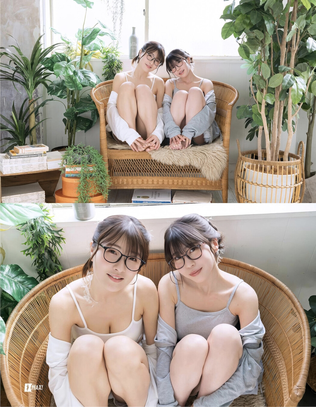 Miju Hayashi 林未珠, Hara Tsumugi 原つむぎ, EX-MAX! 2025.06 (エキサイティングマックス 2025年6月号) Set.01