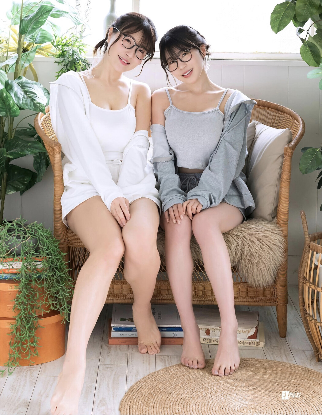 Miju Hayashi 林未珠, Hara Tsumugi 原つむぎ, EX-MAX! 2025.06 (エキサイティングマックス 2025年6月号) Set.01