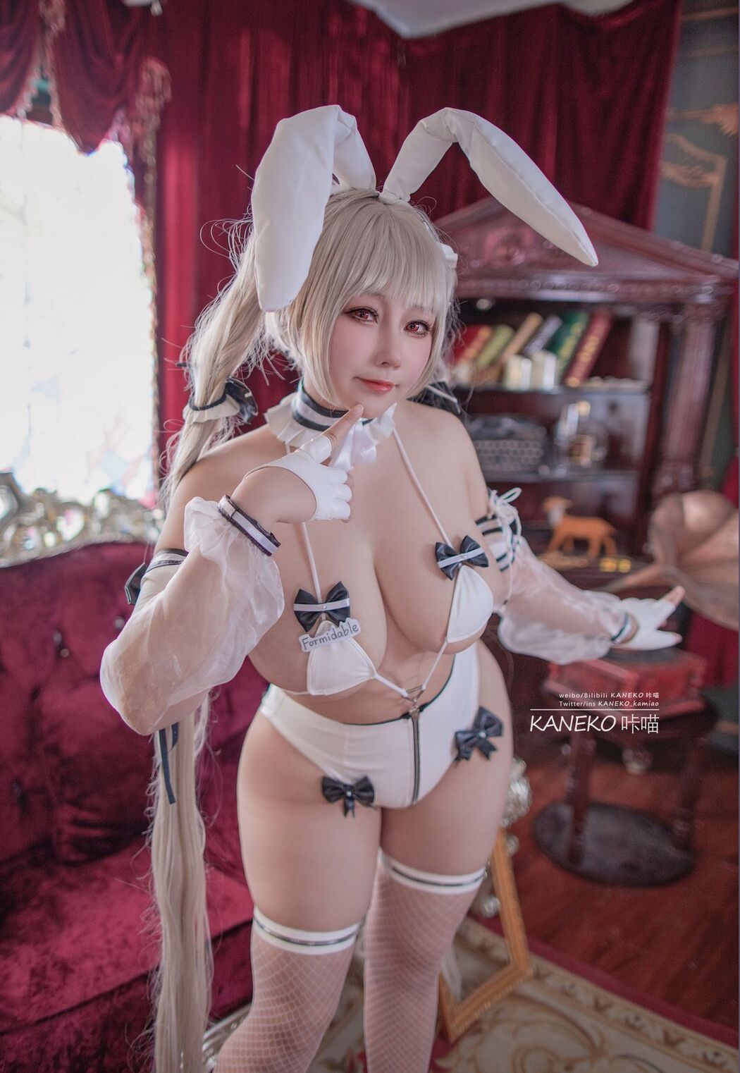 Coser@KANEKO_咔喵 – 碧蓝航线 可畏兔女郎 (49P)