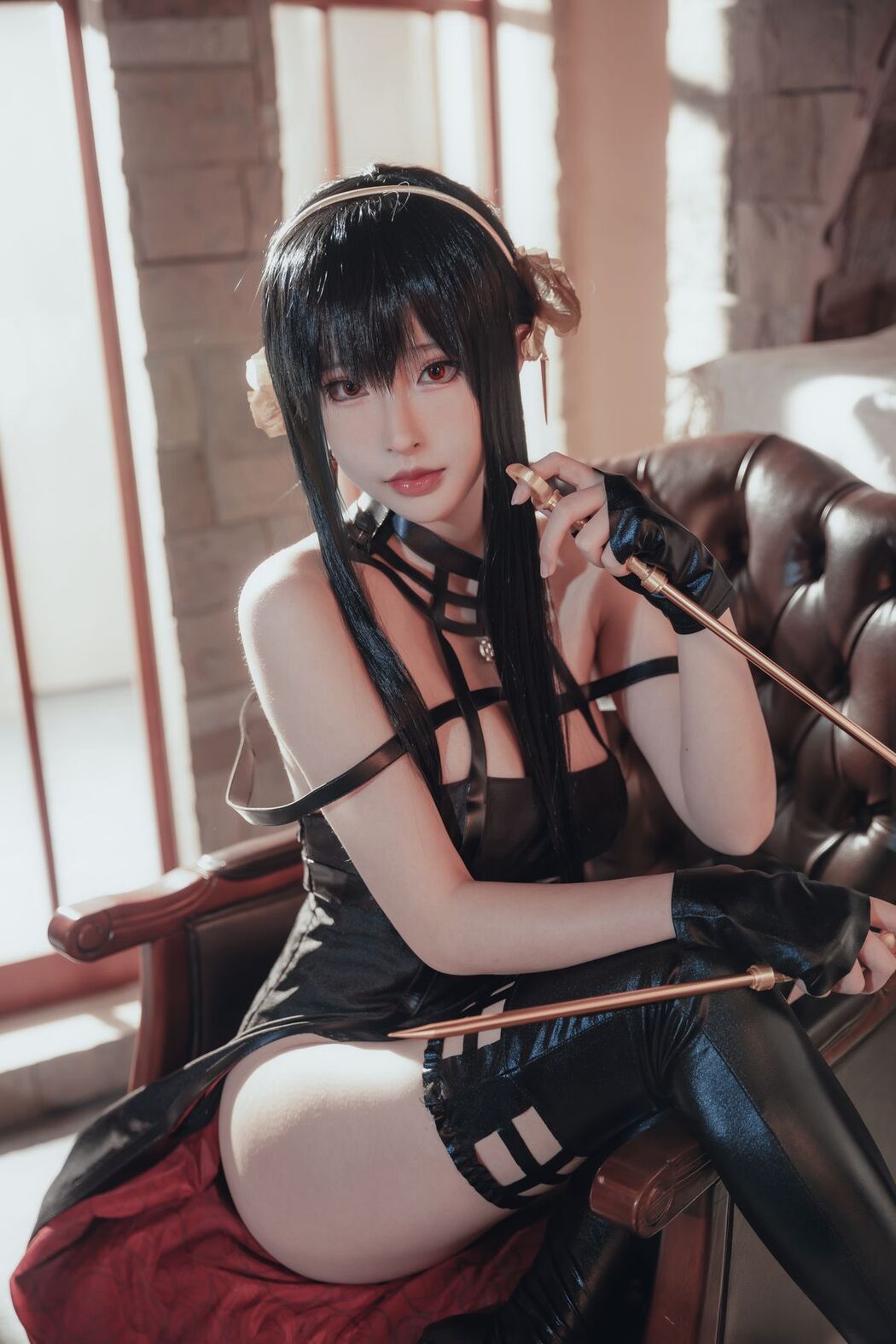 Coser@清水由乃 – 间谍过家家 约尔·福杰 战斗服 (31P)