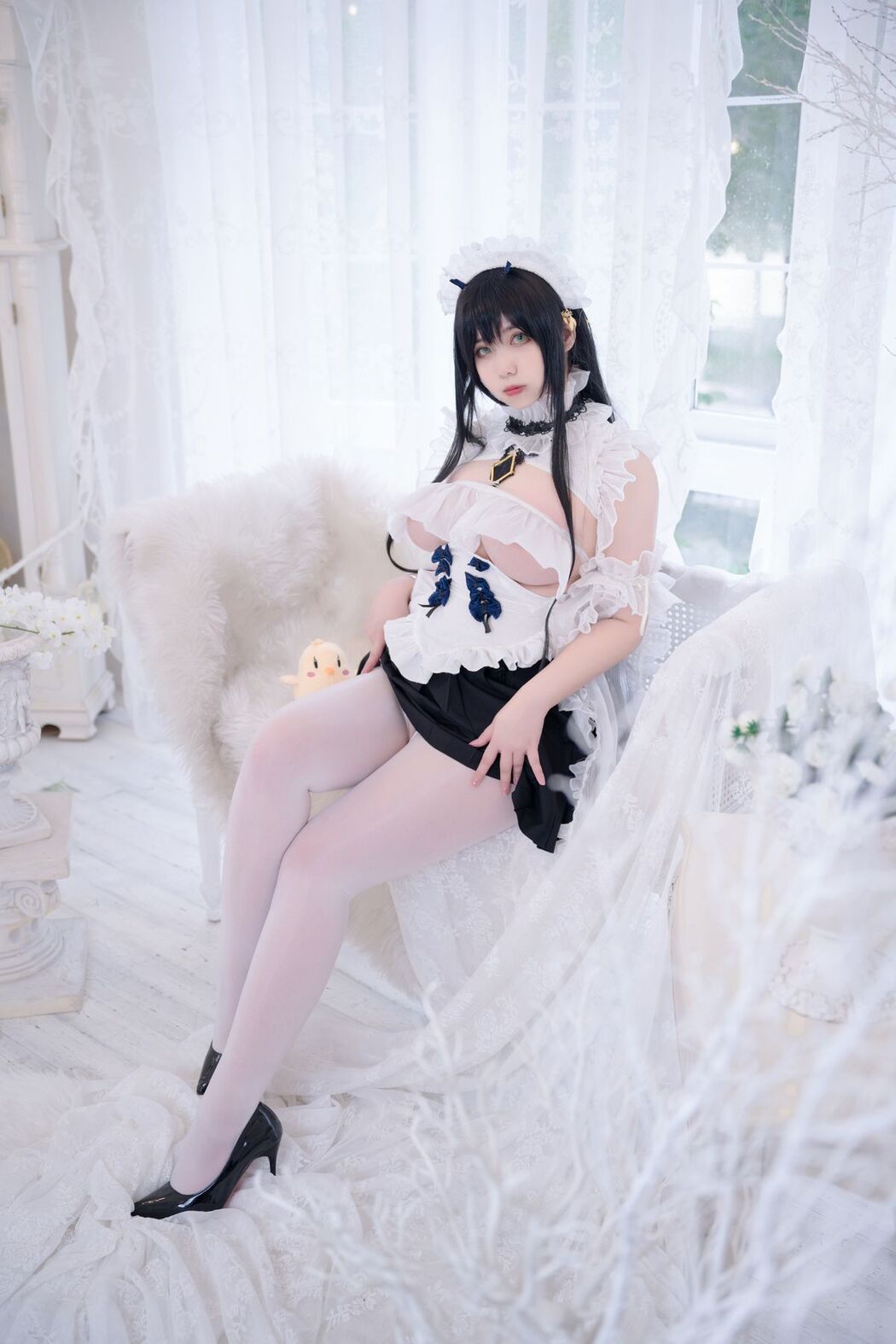 Coser@魅瞳Meroko – 碧蓝航线 不挠女仆没干劲的小姐姐 (54P)