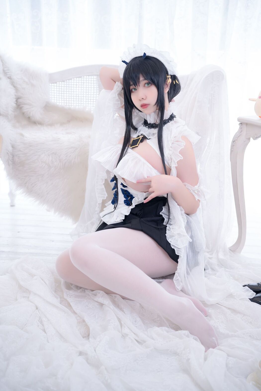 Coser@魅瞳Meroko – 碧蓝航线 不挠女仆没干劲的小姐姐 (54P)