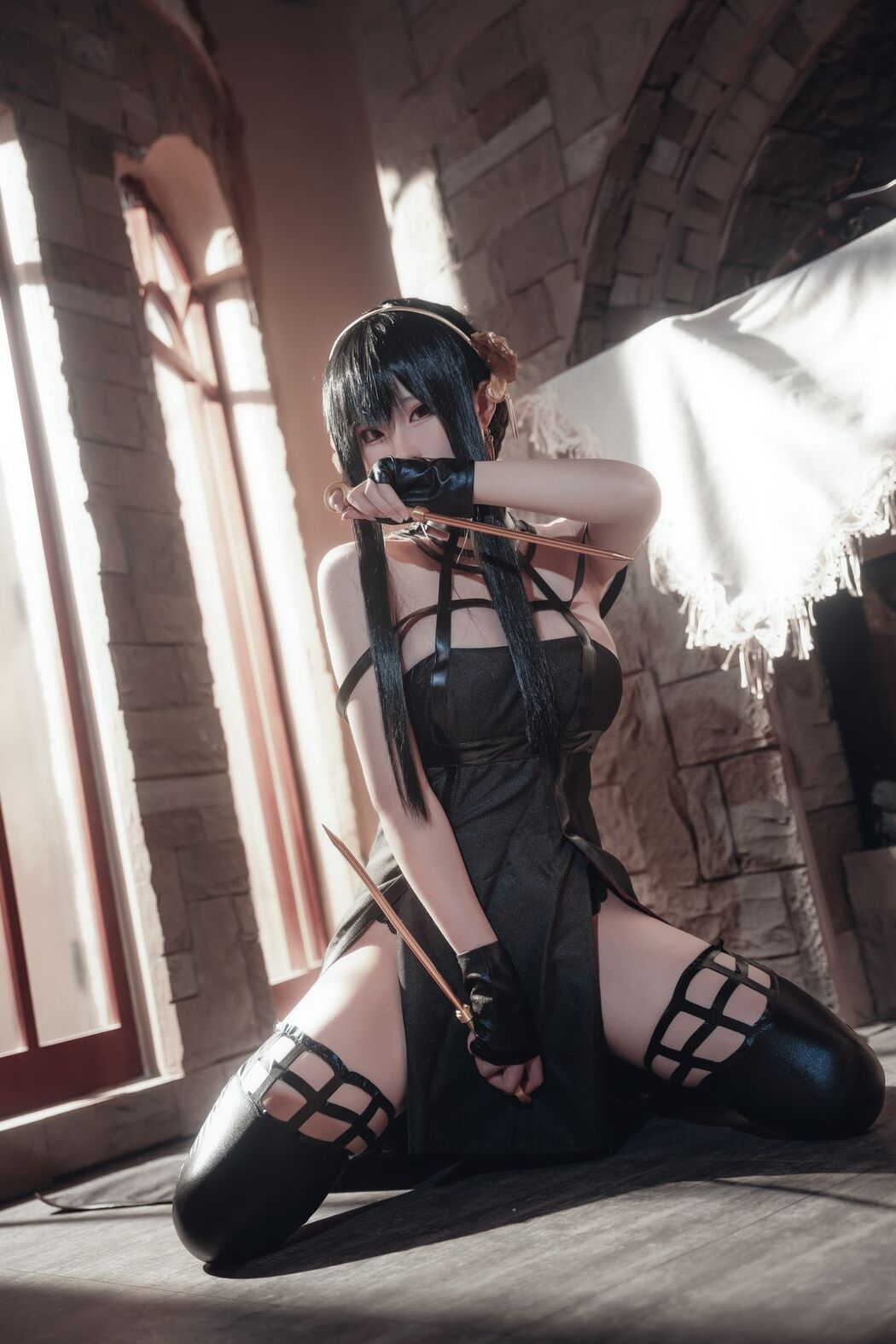 Coser@清水由乃 – 间谍过家家 约尔·福杰 战斗服 (31P)
