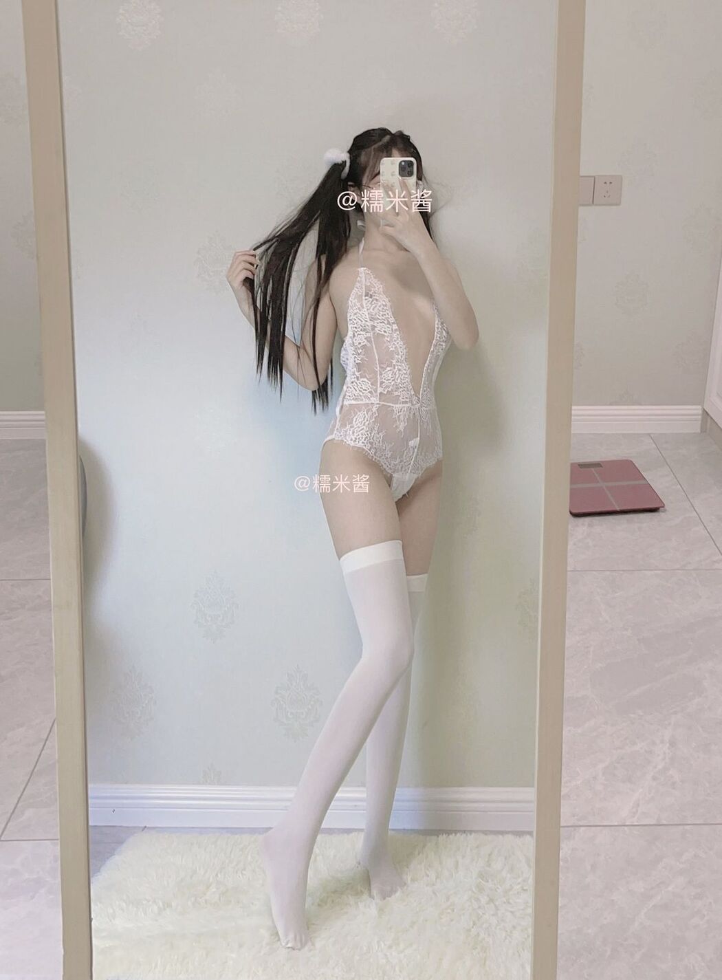 Coser@糯米酱 – 白虎美乳福利姬私拍自慰 Part6 (46P)