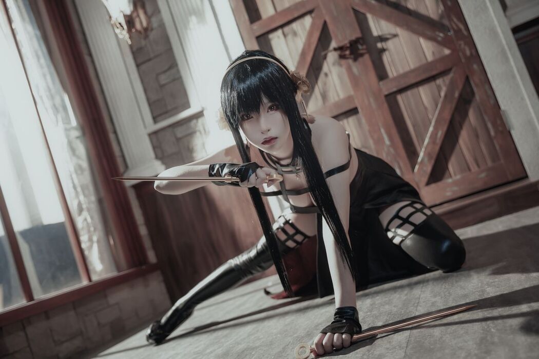 Coser@清水由乃 – 间谍过家家 约尔·福杰 战斗服 (31P)
