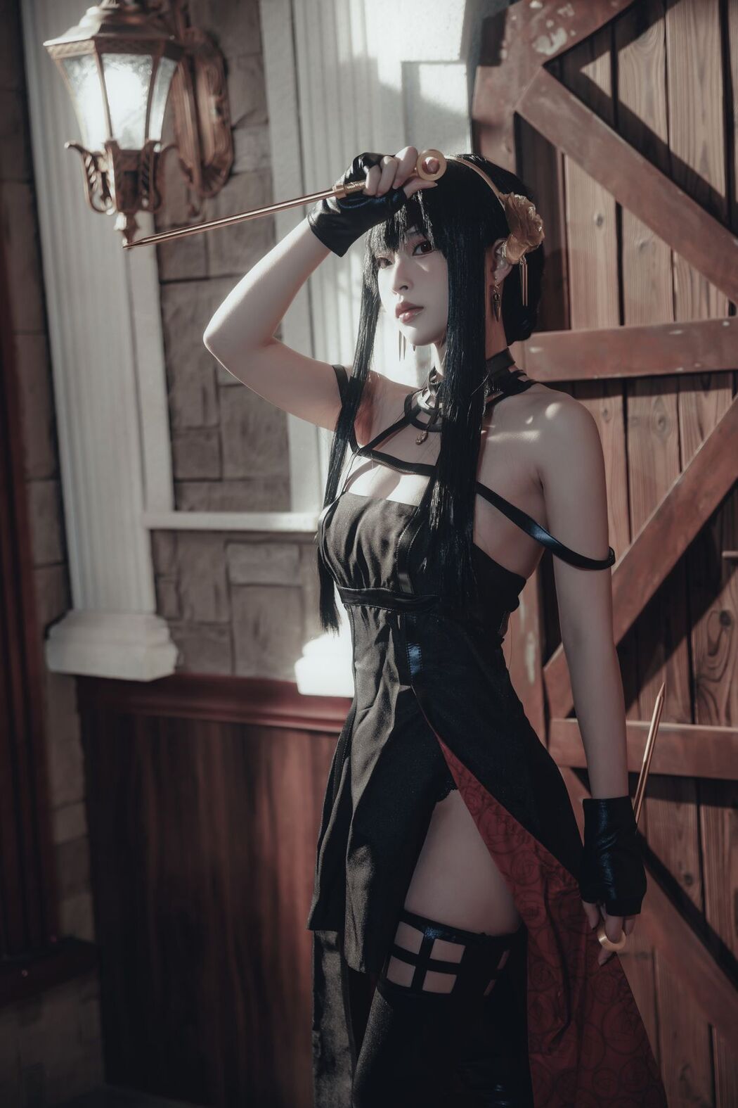 Coser@清水由乃 – 间谍过家家 约尔·福杰 战斗服 (31P)
