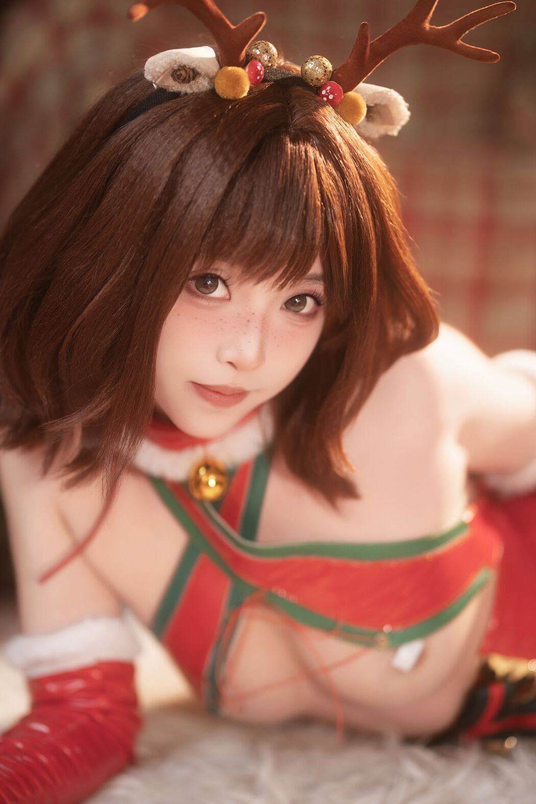 Coser@Bangni邦尼 – 圣诞小鹿 Part1 (47P – 7V)