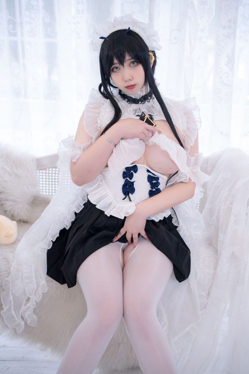 Coser@魅瞳Meroko – 碧蓝航线 不挠女仆没干劲的小姐姐 (54P)