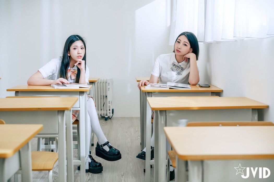 JVID Cha Li 茶理 And Cersei – 淫亂學校 禁忌之戀 Part01 (60P – 1V)