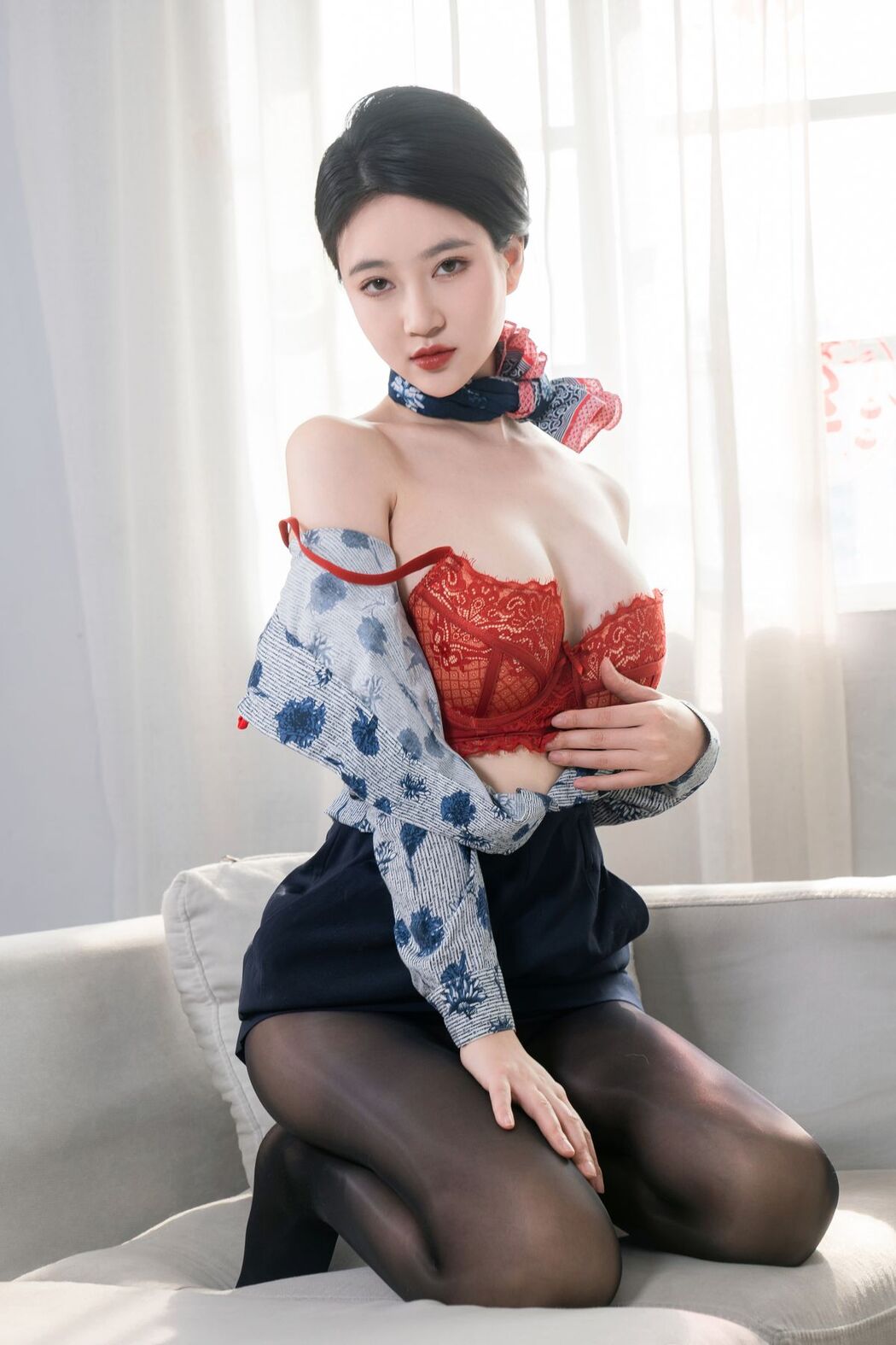 Coser@年年Nnian &#8211; 空姐2 (85P)