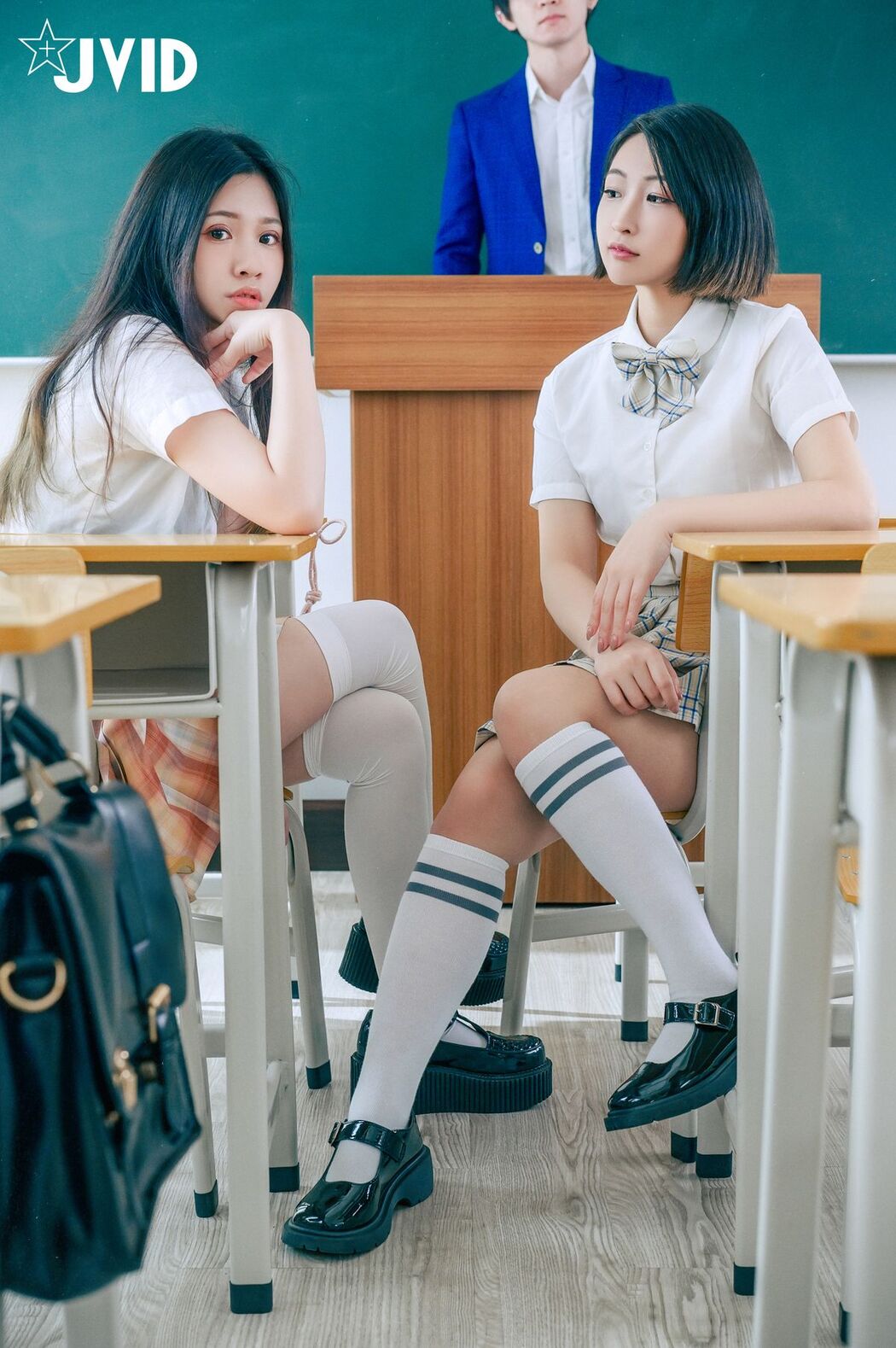 JVID Cha Li 茶理 And Cersei – 淫亂學校 禁忌之戀 Part01 (60P – 1V)