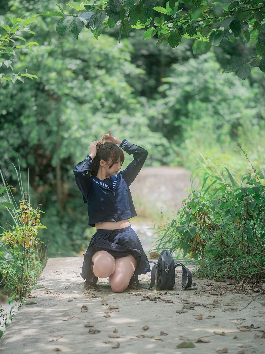Coser@NAGISA魔物喵 – 川で水遊び Part2 (56P)