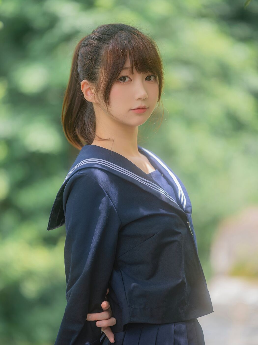 Coser@NAGISA魔物喵 – 川で水遊び Part2 (56P)