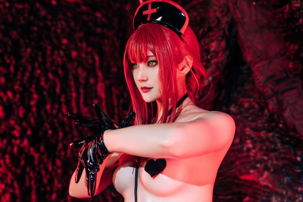 Coser@Natsuko夏夏子 – 玛奇玛护士 (73P)