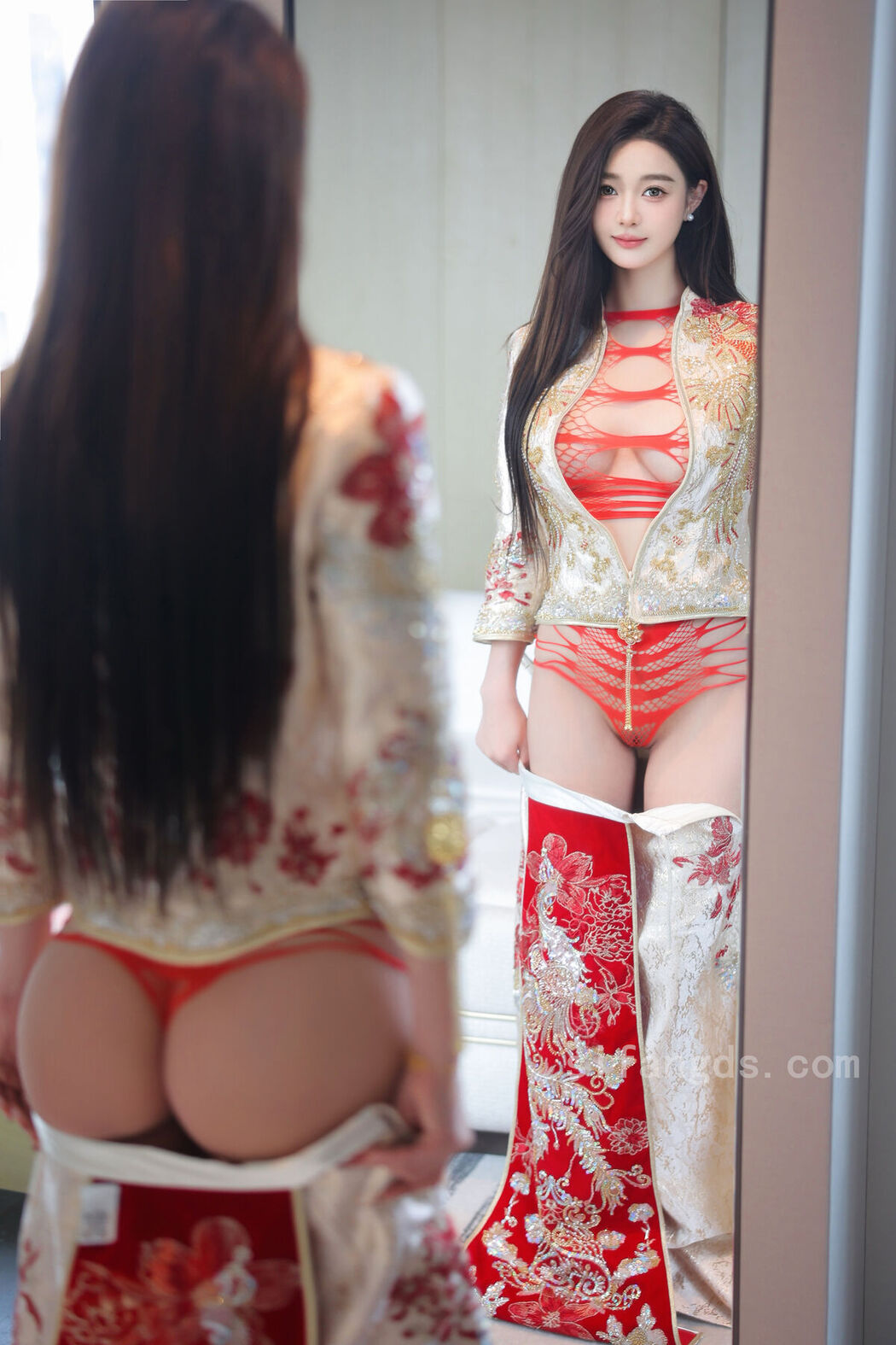 XR Uncensored Candy Tang Tang Candy糖糖 – R18 秀人网模特 新年礼服 Part2