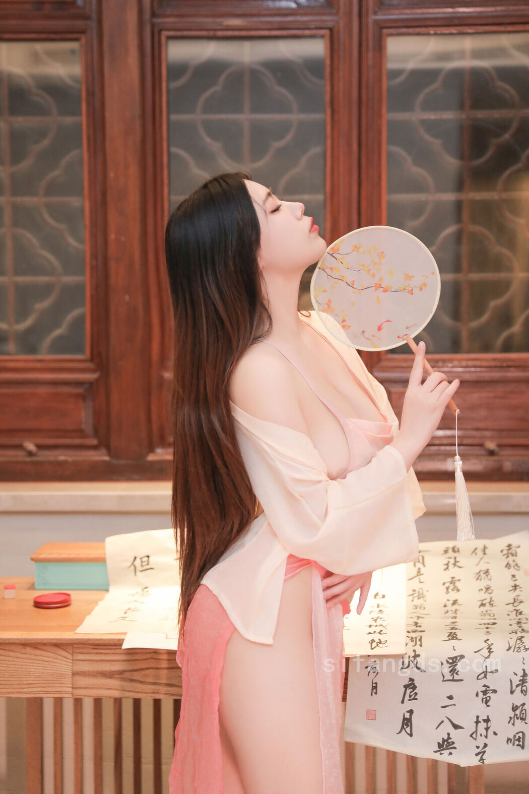 XR Uncensored Dan Dan Bao 蛋蛋宝 – R18 秀人网模特 粉红色复古韵味 (79P)