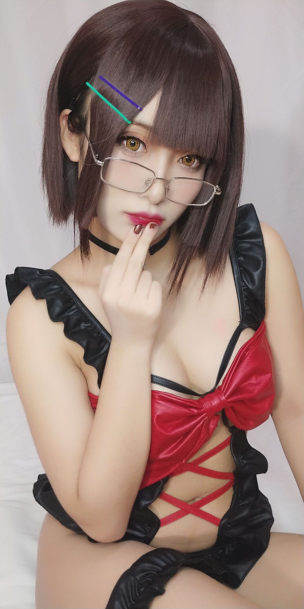 Coser@洛璃LoLiSAMA &#8211; 红色蝴蝶的妹妹 Part1 (51P &#8211; 7V)