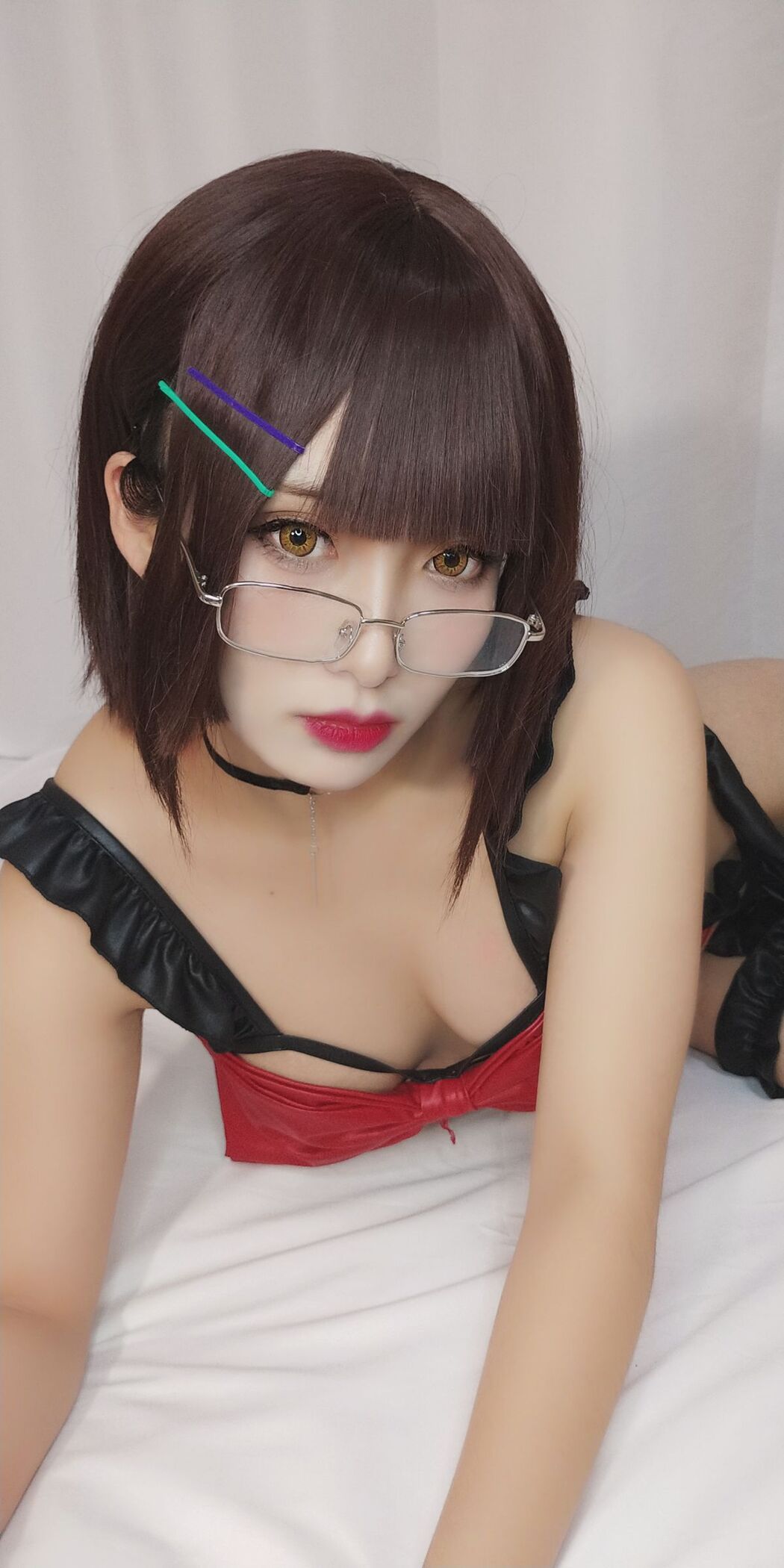Coser@洛璃LoLiSAMA &#8211; 红色蝴蝶的妹妹 Part2 (50P)