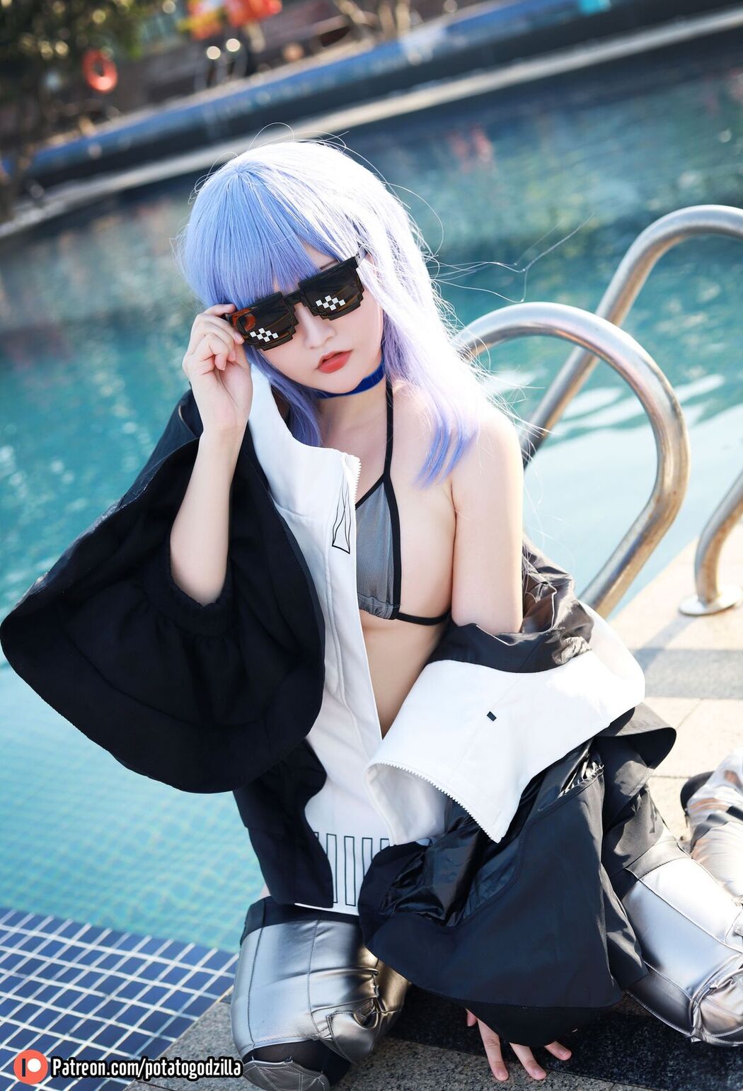 Coser@Potato Godzilla – 泳装 Meltryllis (43P)