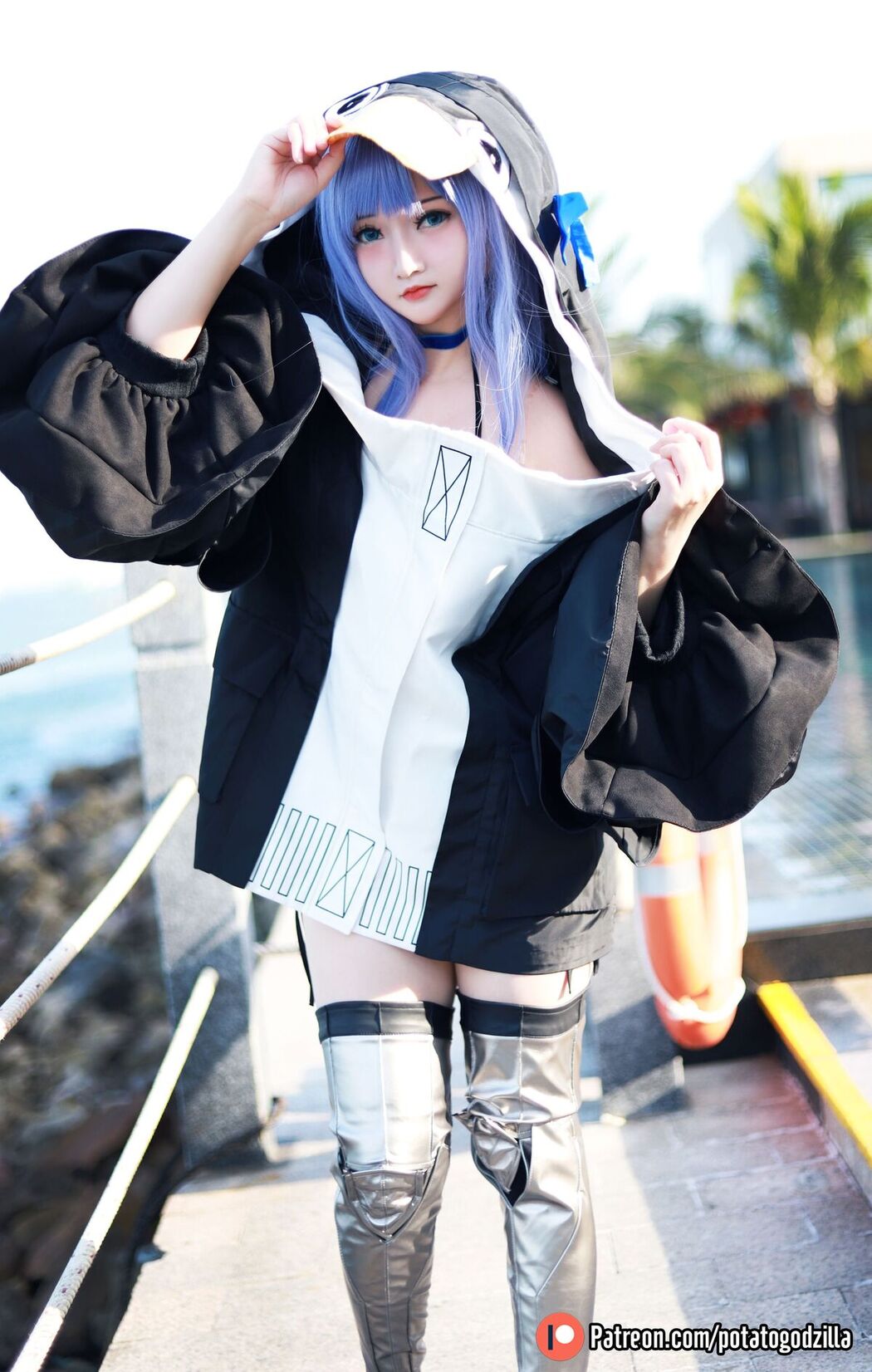 Coser@Potato Godzilla – 泳装 Meltryllis (43P)