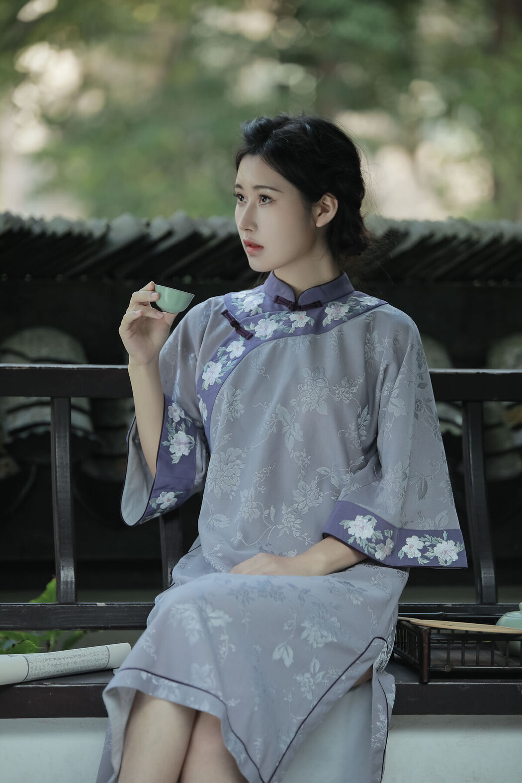 YiTuYu艺图语 Vol.7519 Keikei Bai Cha Qing Huan