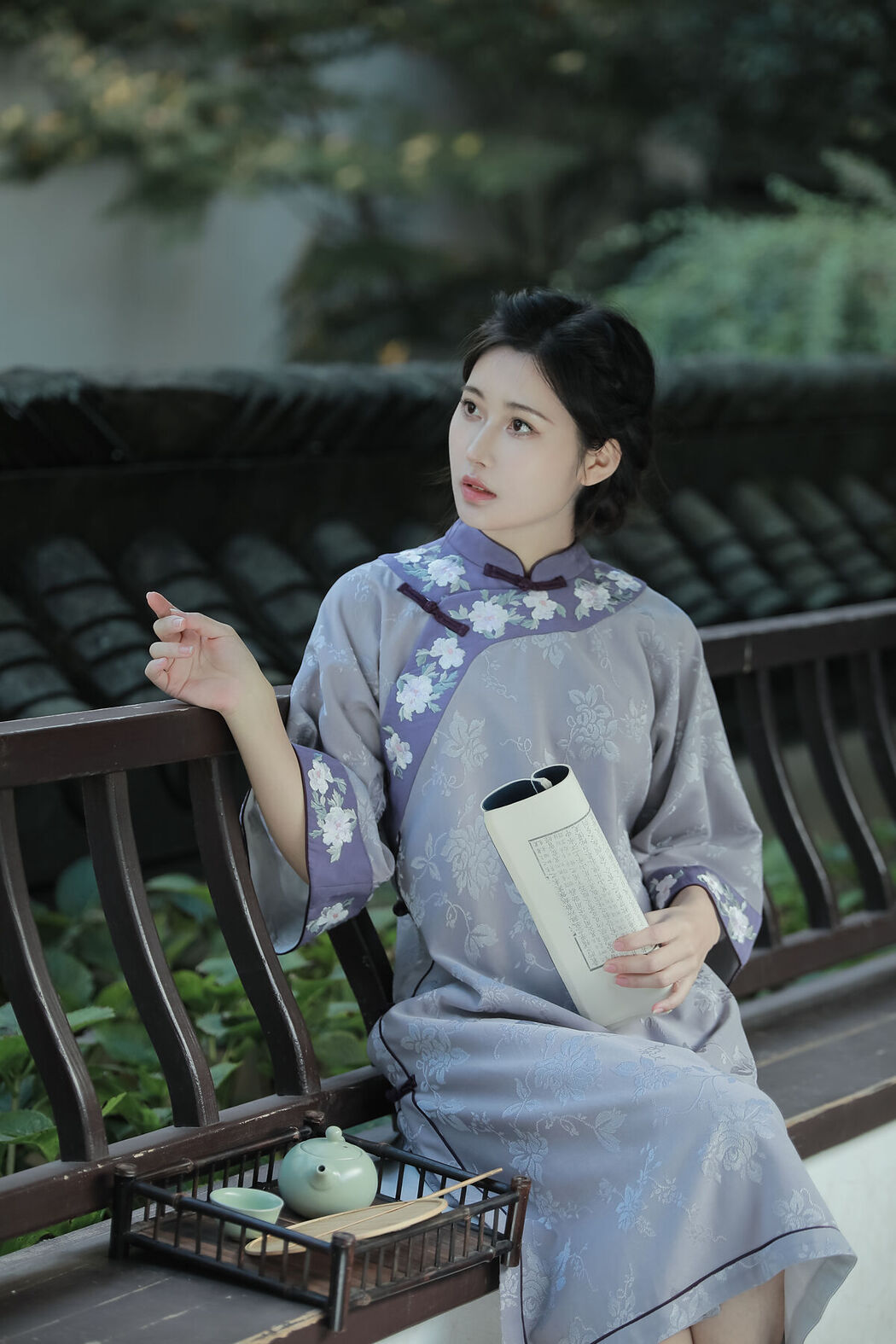 YiTuYu艺图语 Vol.7519 Keikei Bai Cha Qing Huan