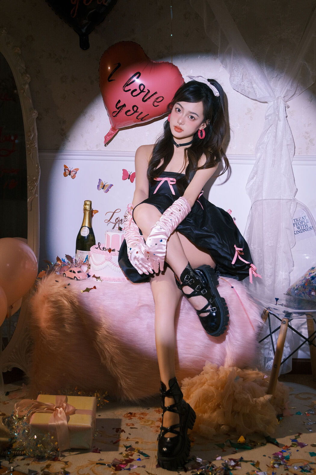 YiTuYu艺图语 Vol.7377 Xiao Chun Cai Cai Zi