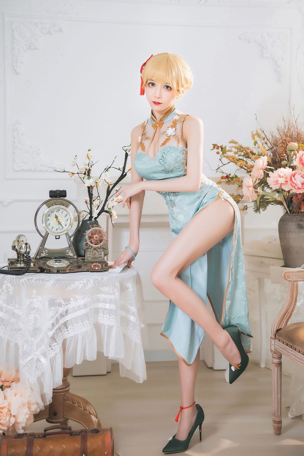 Coser@Tomoyo酱 – G36旗袍 (31P)