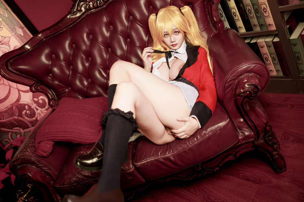 Coser@阿雪雪 &#8211; 狂赌之渊 早乙女芽亚里 制服 (90P)