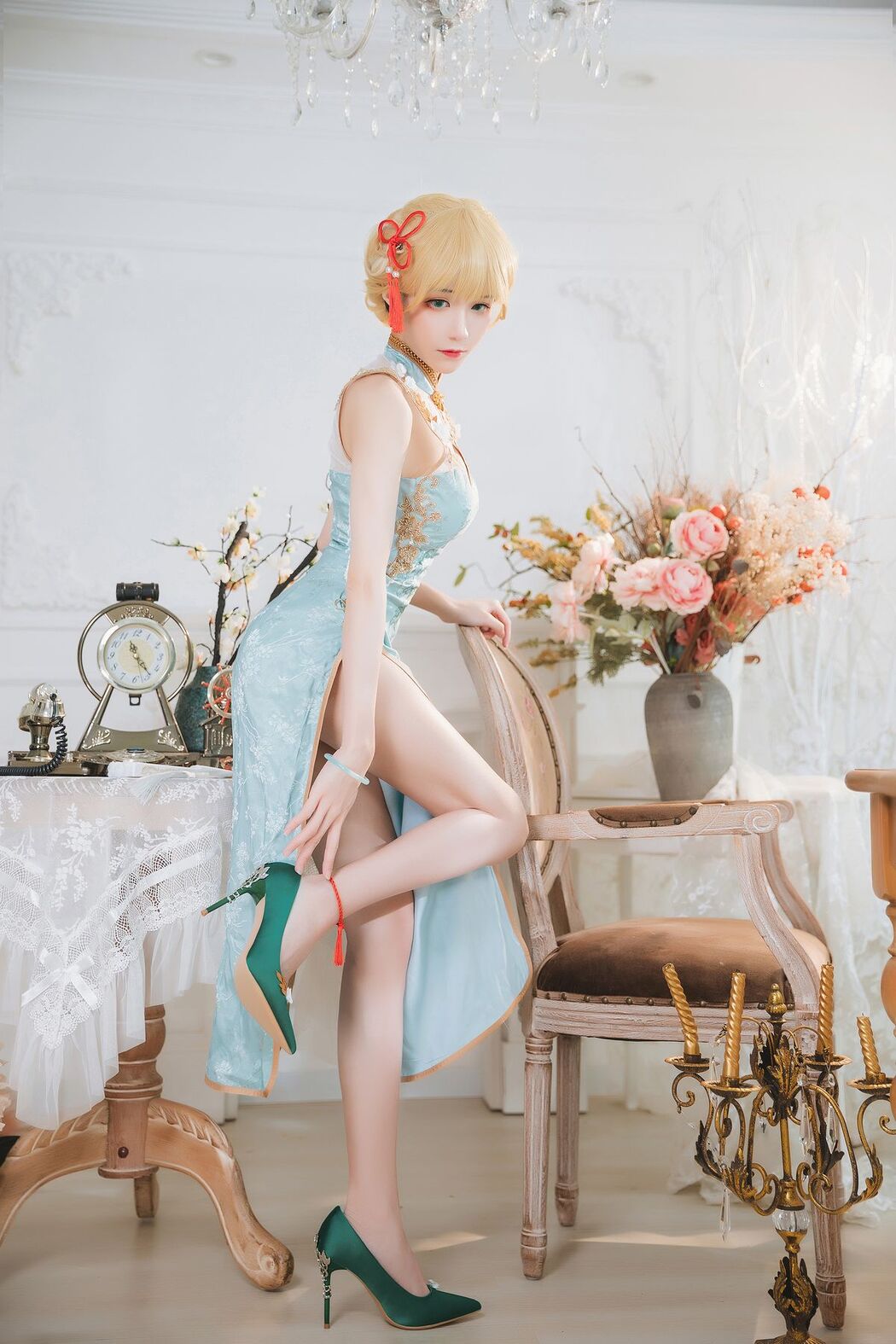 Coser@Tomoyo酱 – G36旗袍 (31P)
