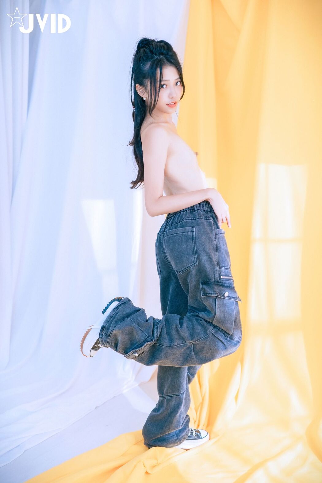 JVID Yan Yan 妍妍 Angel &#8211; 網拍模特兒の淺規則－妍妍 遭射淫師脅迫脫衣強拍裸照 配合度太高反而引起射淫師邪念 Part02 (61P)